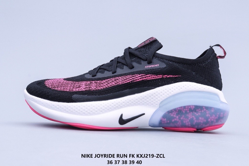 2020 Nike Joyride Run FK Black Pink White Running Shoes For Women